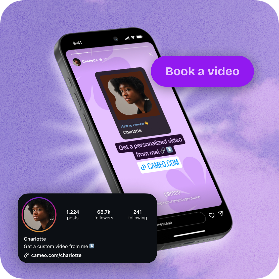 Share your Cameo profile