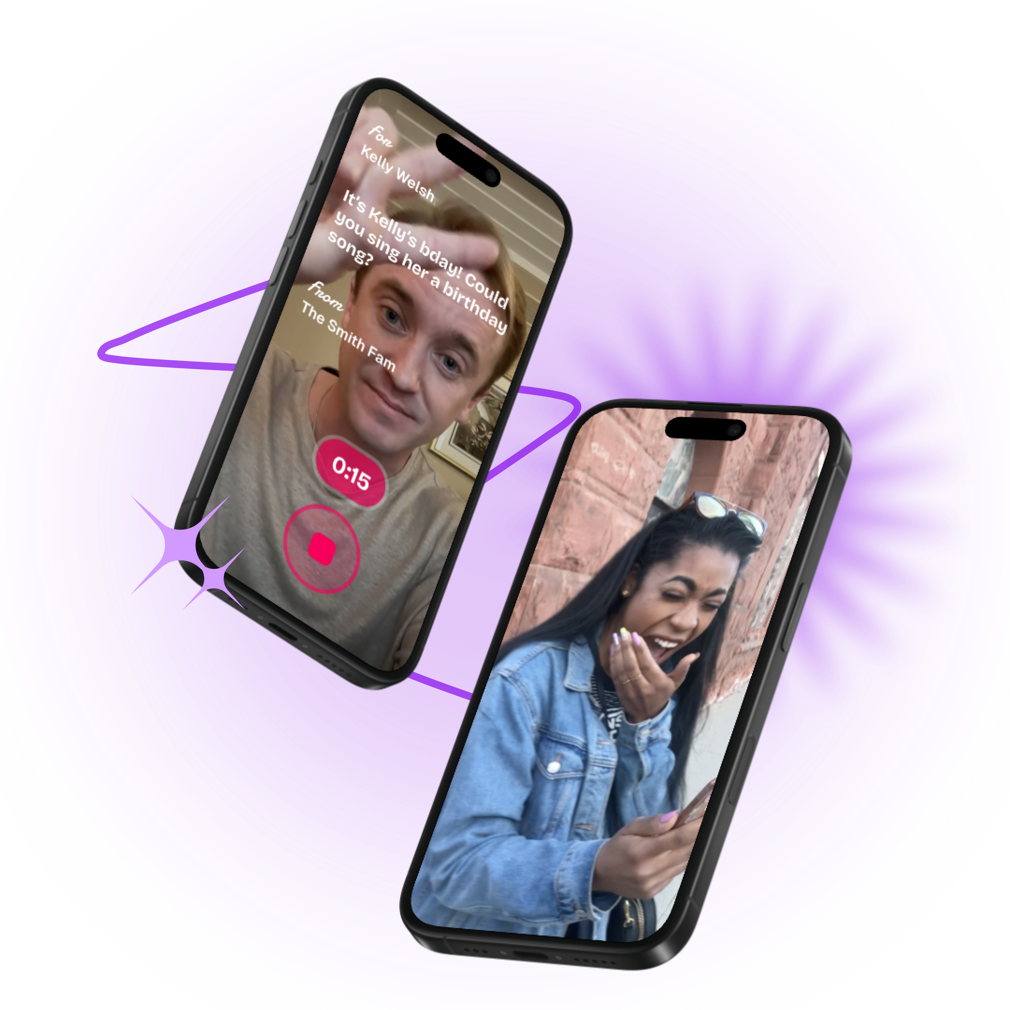 Cameo app video recording experience