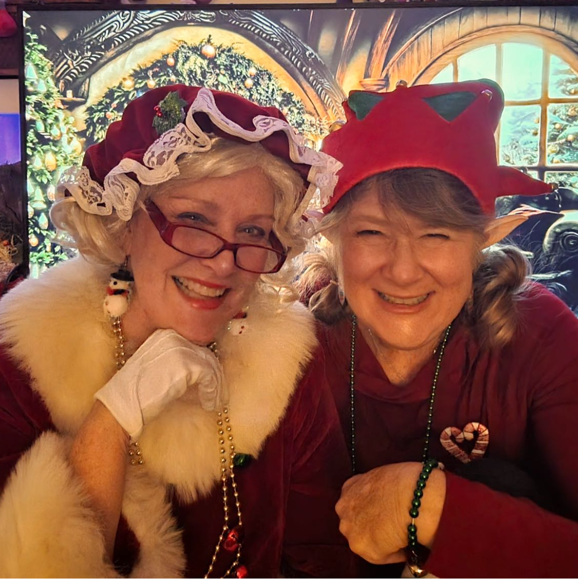 Snowflake and Mrs. Claus