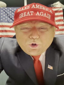 Poster for Father's Day video from Donald J. Trump
