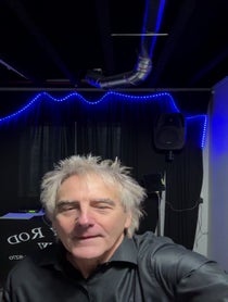 Poster for Birthday video from Rod Stewart Tribute Singer