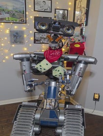 Poster for Holiday video from Johnny 5 and Friends