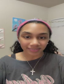 Poster for Birthday video from Mia Friday