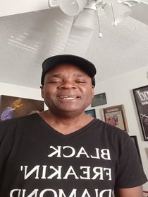 Poster for Birthday video from Black Neil Diamond