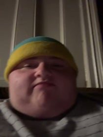 Poster for Pep Talk video from Eric Cartman
