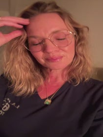 Poster for Birthday video from Ashley Scott