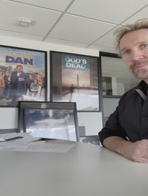 Poster for Birthday video from David A.R. White