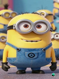 Poster for Birthday video from Minions