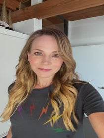 Poster for Holiday video from Julie Benz