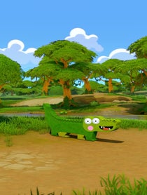 Poster for Birthday video from Silly Crocodile