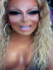 Poster for Birthday video from Roxxxy Andrews