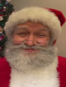 Poster for Holiday video from Santa