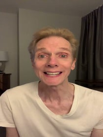 Poster for Birthday video from Doug Jones