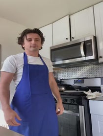 Poster for Birthday video from Jeremy Allen White Lookalike