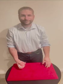 Poster for Birthday video from Alexzander Schwartz aka Lex The Illusionist