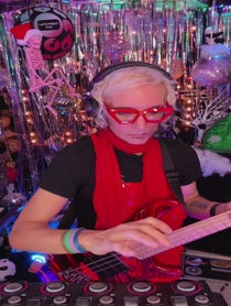 Poster for Holiday video from Freekbass