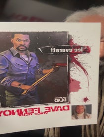 Poster for Birthday video from Dave Fennoy