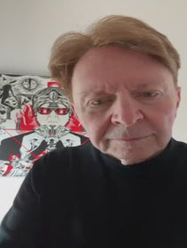 Poster for Holiday video from Gerald Casale of DEVO