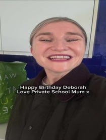 Poster for Birthday video from Sophie Garrad