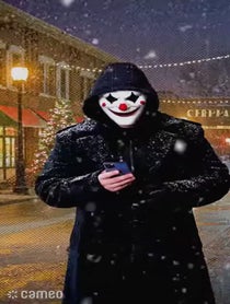 Poster for Intro video video from Art the Clown Cosplayer