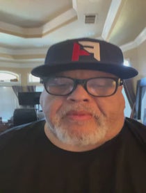 Poster for Birthday video from Fred Hammond