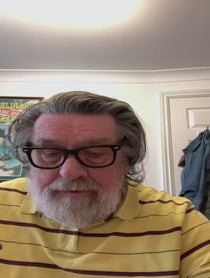 Poster for Birthday video from Ricky Tomlinson