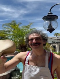 Poster for Birthday video from Luigi Primo