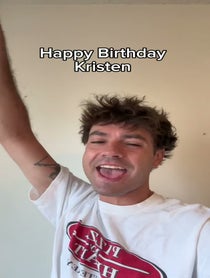 Poster for Birthday video from Malcolm Cills