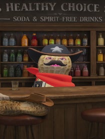 Poster for Birthday video from The Faithful Sheriff