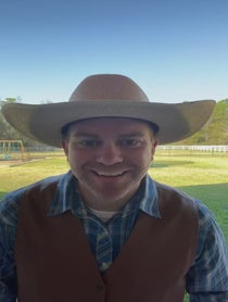 Poster for Birthday video from Cowboy Jack