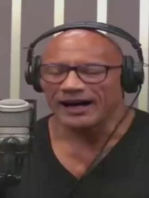 Poster for Birthday video from Dwayne Johnson Parody The Rock