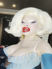 Poster for Birthday video from Amanda Lepore