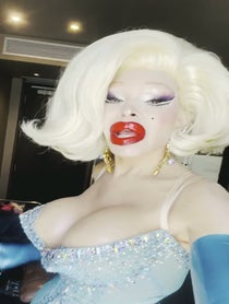 Poster for Birthday video from Amanda Lepore