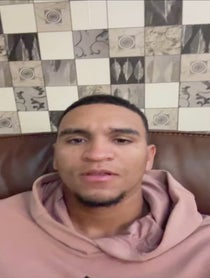 Poster for Valentine's Day video from Manuel Beltre