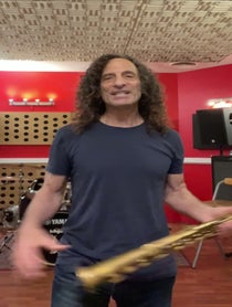 Poster for Birthday video from Kenny G