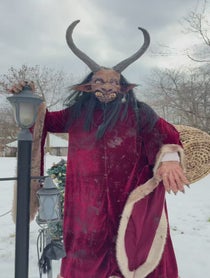 Poster for Holiday video from Krampus Of Pennsylvania