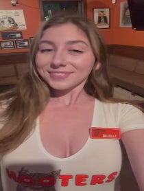 Poster for Holiday video from Hooters Boca Raton