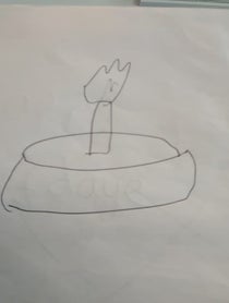 Poster for Birthday video from James Baker