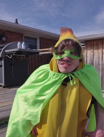 Poster for Birthday video from Bryan The Banana Man