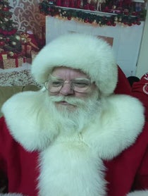 Poster for Holiday video from Santa Claus