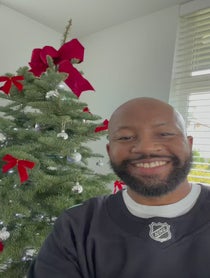 Poster for Holiday video from Tommie Burton