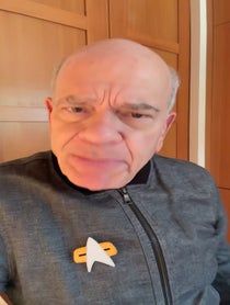 Poster for Birthday video from Robert Picardo