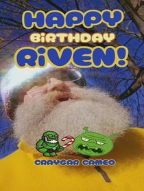 Poster for Birthday video from Craygar