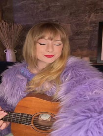 Poster for Birthday video from Taylor Swift Impressionist (singer/plays piano)