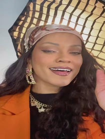 Poster for Birthday video from Rihanna Impersonator