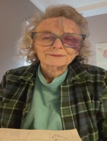 Poster for Holiday video from Karolyn Grimes