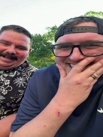 Poster for Birthday video from Mikey & Bob