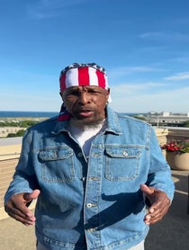 Poster for Birthday video from Mr. T
