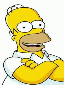 Poster for Father's Day video from Homer Simpson Parody