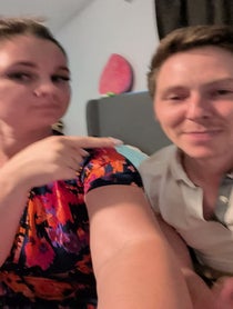 Poster for Birthday video from Brandon & Julia